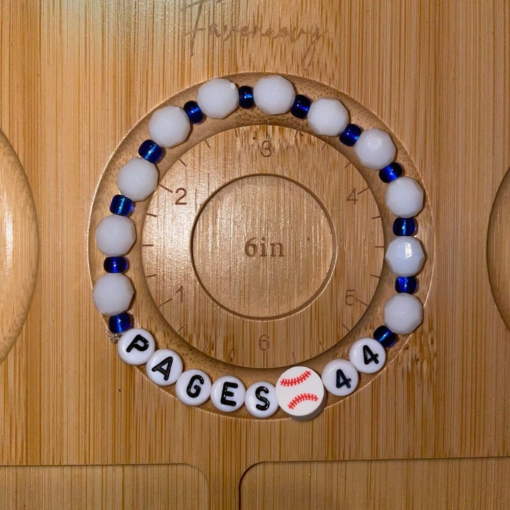 Dodgers Andy Pages Bracelet